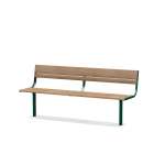 Ławka Latinerkvarteret z oparciem 4-osobowa