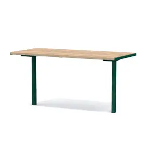 Stół miejski Latinerkvarteret  4-6 miejsc drewniany blat 150 cm	